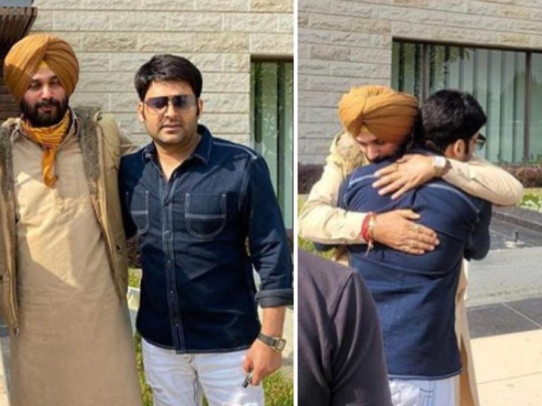 Kapil Sharma enjoys ‘paranthas’ with Navjot Singh Sidhu in Amritsar